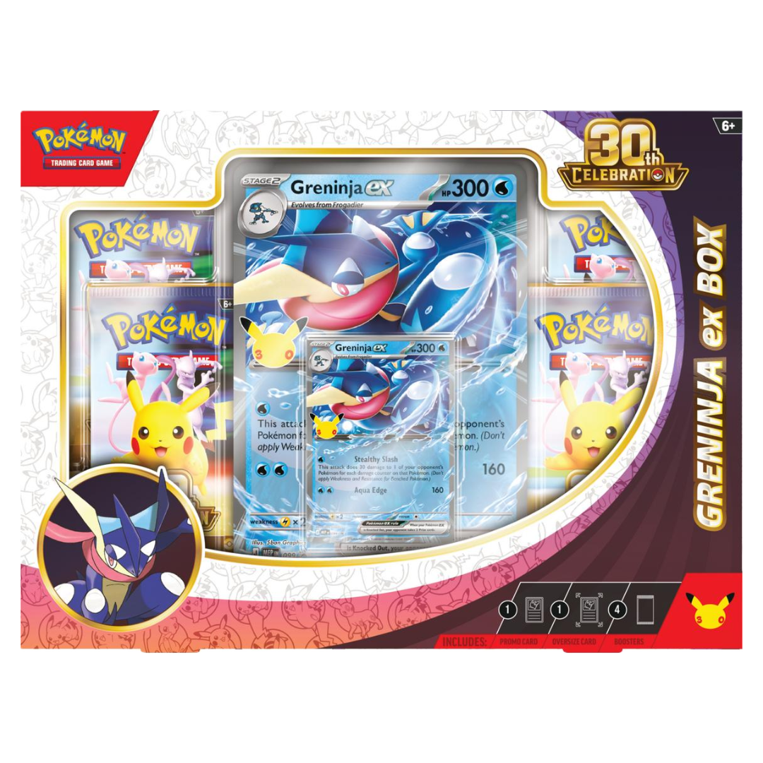 30th Celebration Greninja Ex Box - Pokemon (EN)