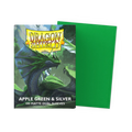 Apple Green & Silver - Matte Dual Sleeves - DragonShield