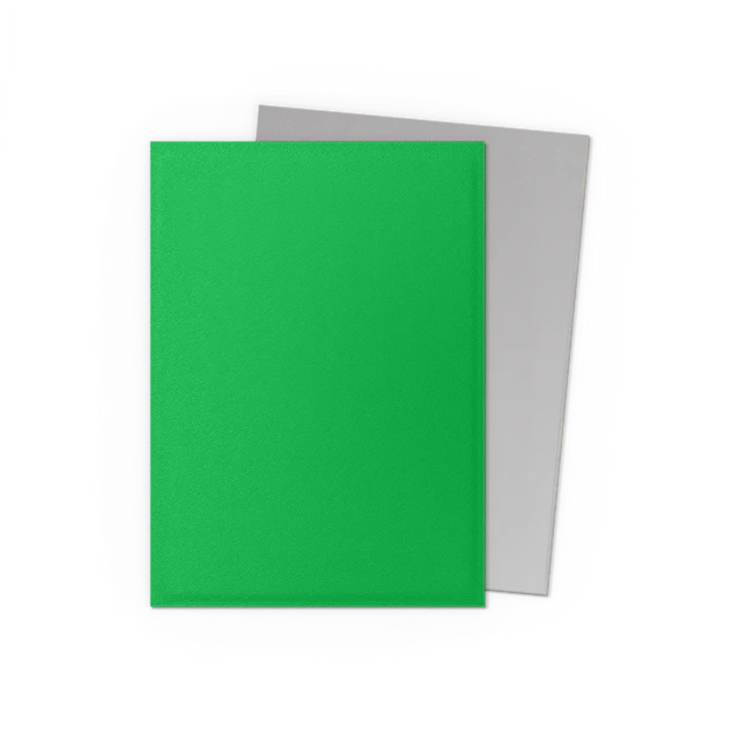 Apple Green & Silver - Matte Dual Sleeves - DragonShield
