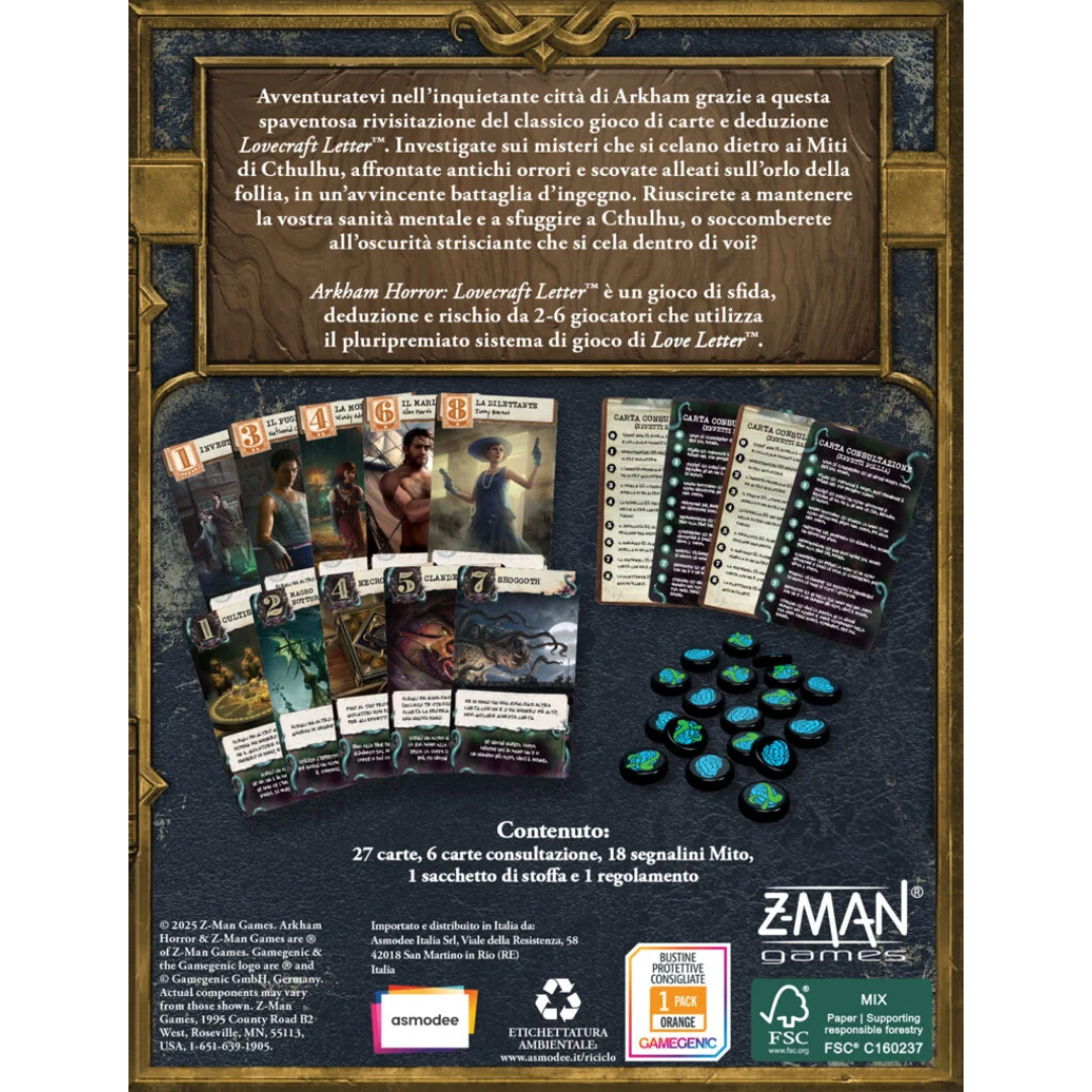 Arkham Horror: Lovecraft Letter