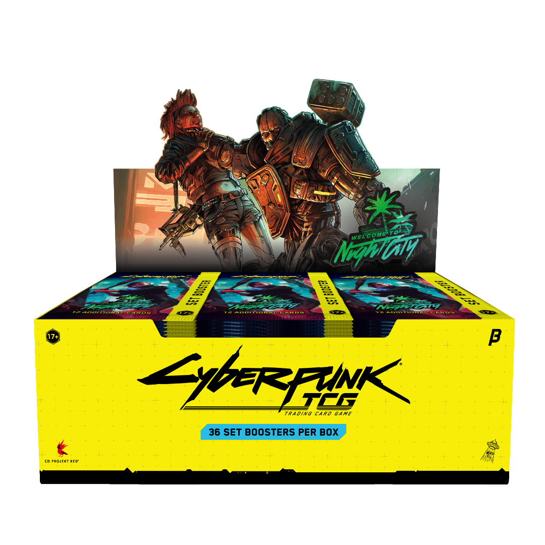 Welcome to Night City - BETA Booster Display Box - Cyberpunk TCG (EN)