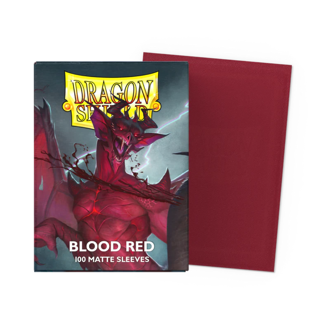 Blood Red - Matte Sleeves - DragonShield