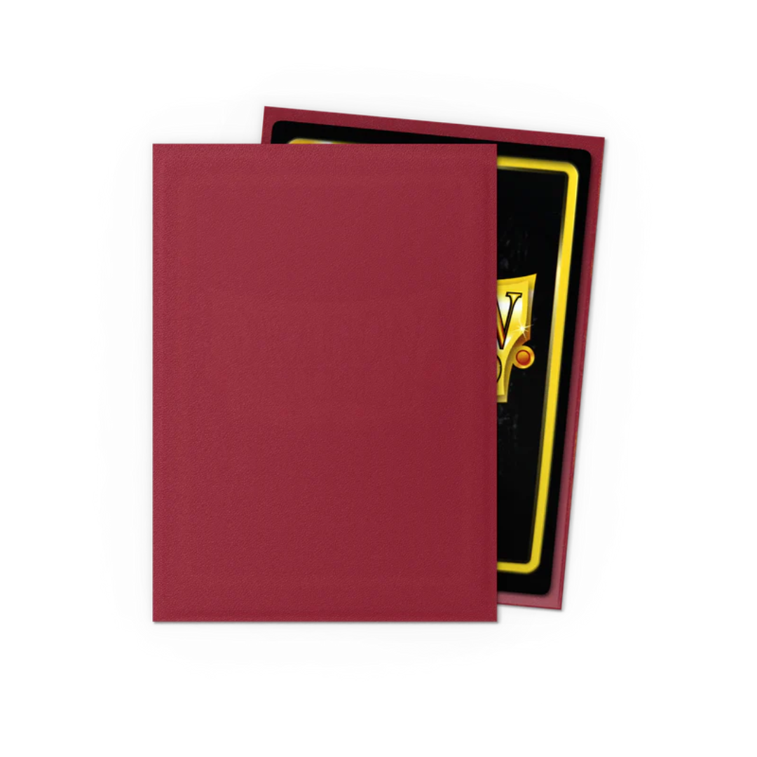 Blood Red - Matte Sleeves - DragonShield