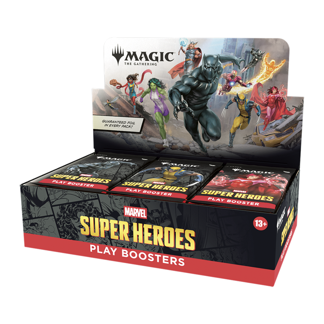 Marvel Super Heroes - Play Boosters Box (IT)