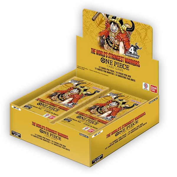 OP-17 The World’s Strongest Warriors - Booster Box (EN)