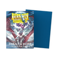 Cobalt & Silver - Matte Dual Sleeves - DragonShield