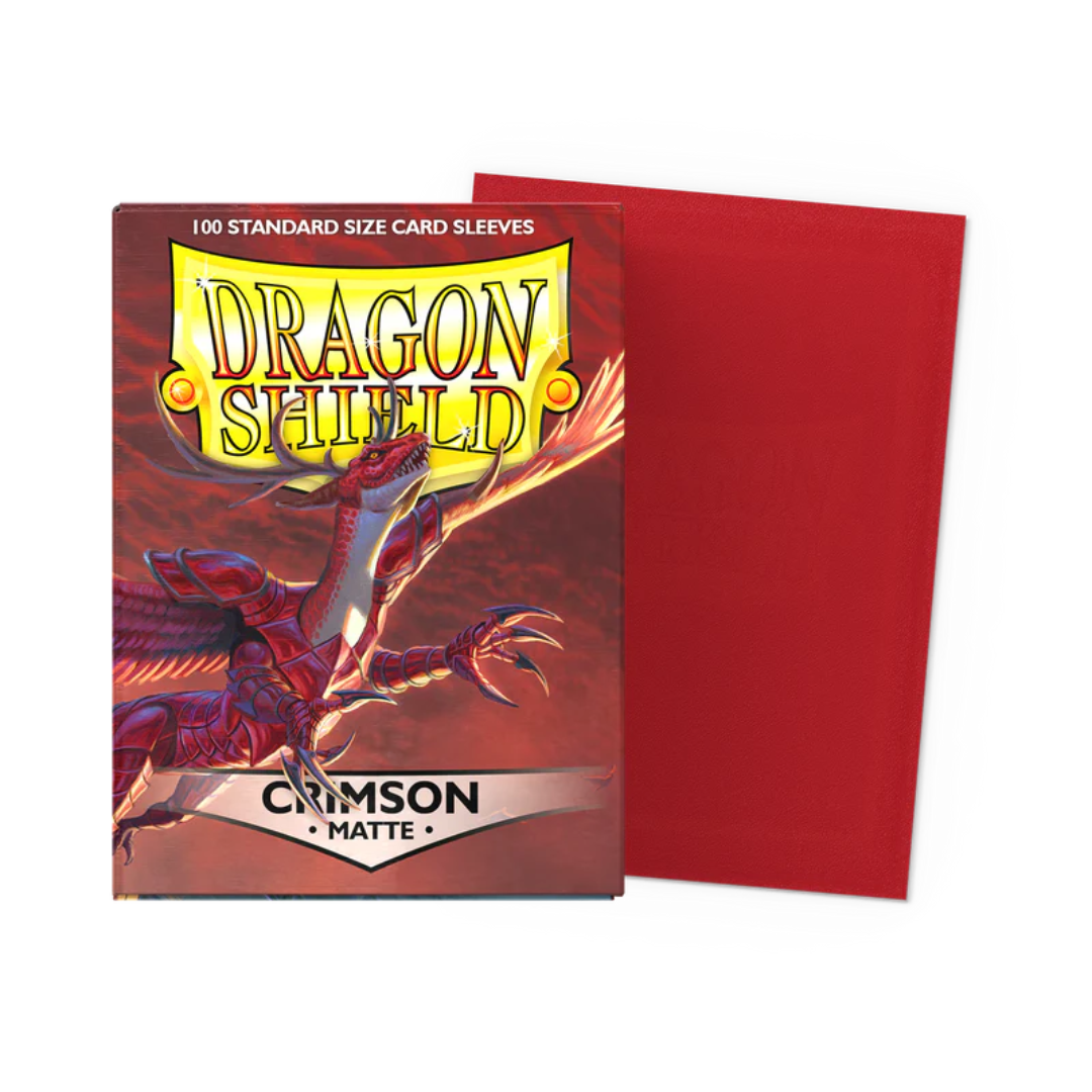 Crimson - Matte Sleeves - DragonShield