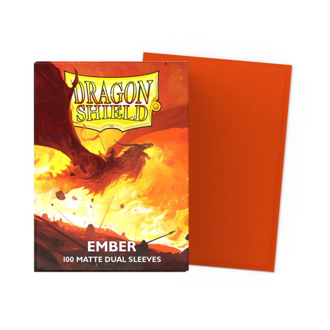 Ember - Matte Dual Sleeves - DragonShield