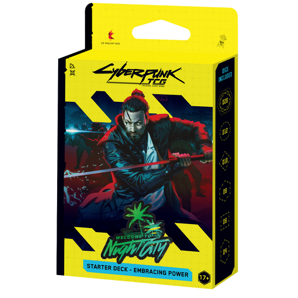 Embracing Power - Retail Starter Deck - Cyberpunk TCG (EN)