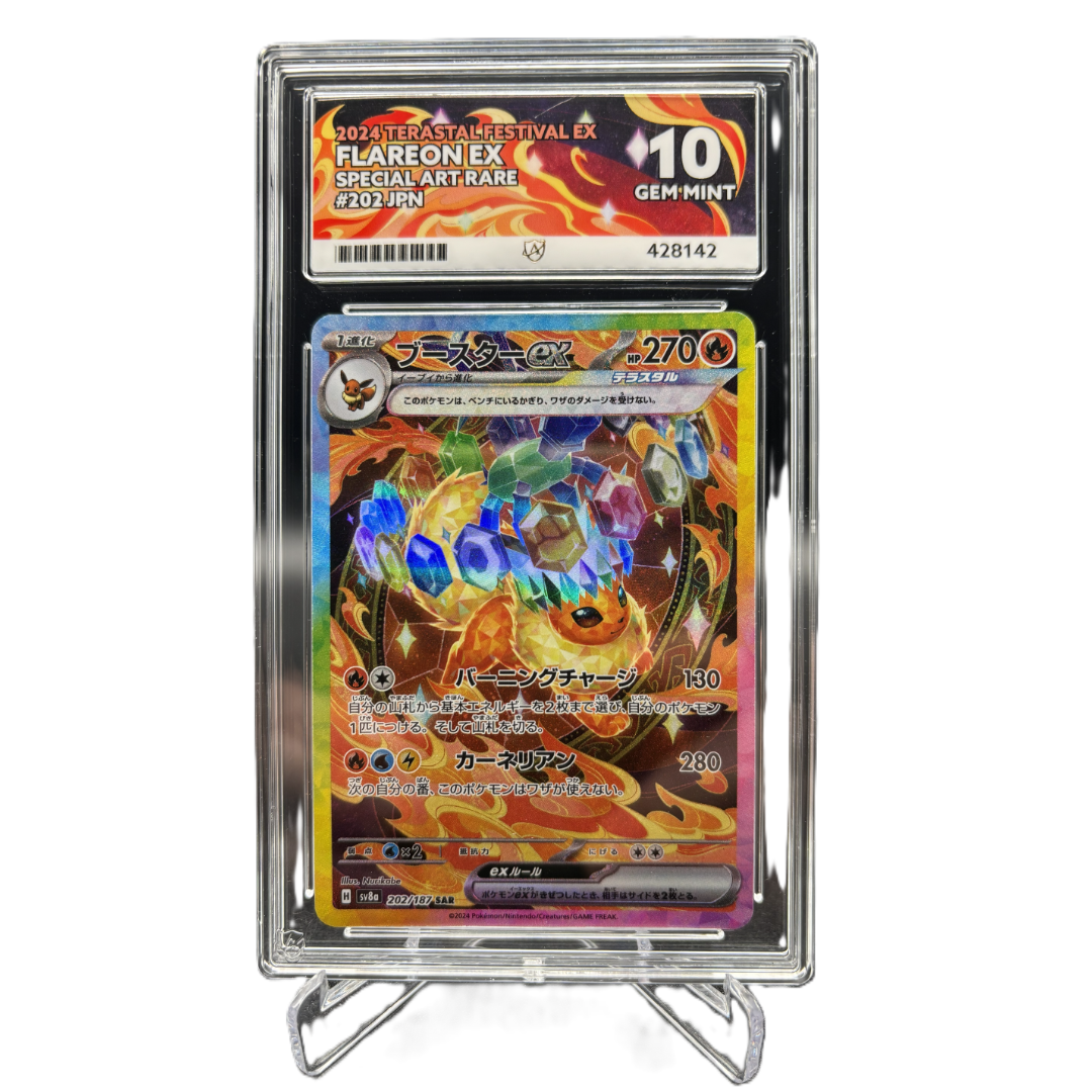 Flareon ex (sv8a 202) - JP - ACE - GEM MT 10