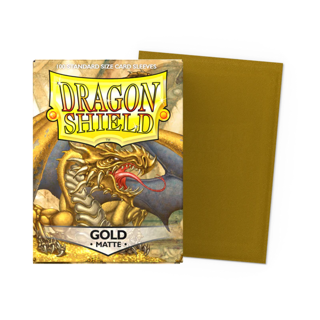 Gold - Matte Sleeves - DragonShield
