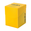 Large Deck Box 100+ con 150 Sleeves - Vault X - Yellow