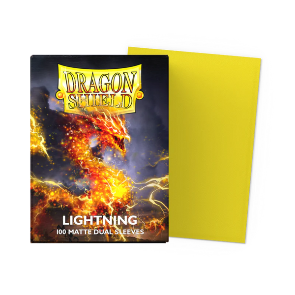Lightning - Matte Dual Sleeves - DragonShield