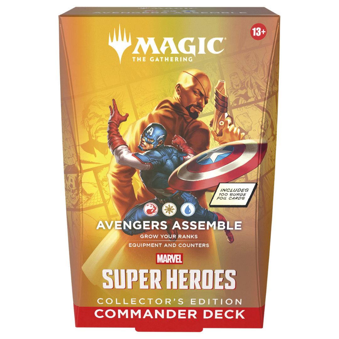 Avengers Assemble Collector’s Edition - MTG Marvel Super Heroes - Commander Deck (EN)