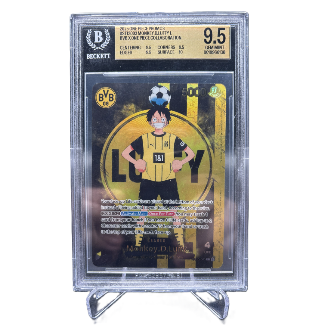 Monkey.D.Luffy (ST13-003) (V.3) - EN - BGS - GEM MT 9.5