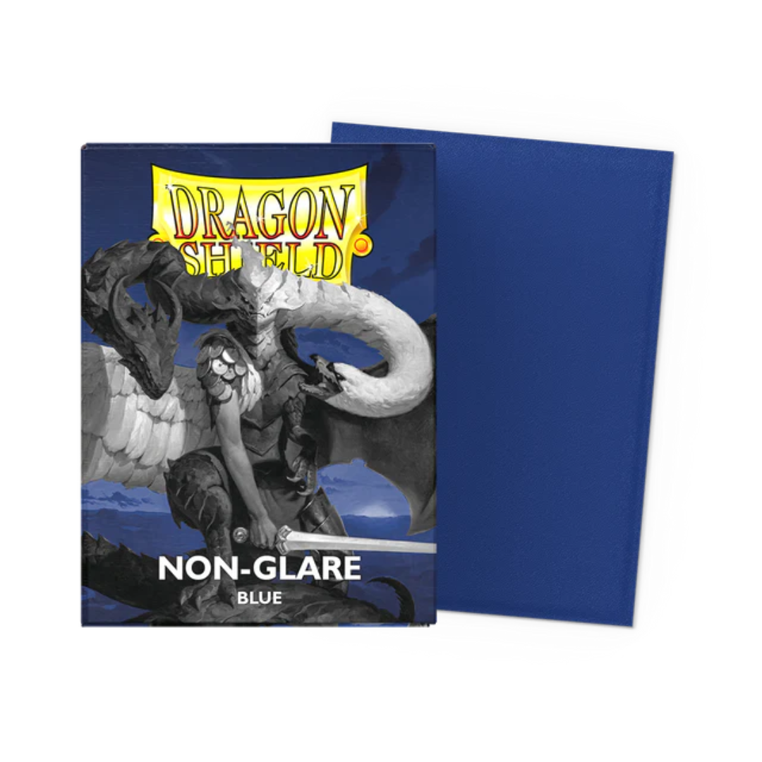 Blue - Non-Glare - Matte Sleeves - DragonShield