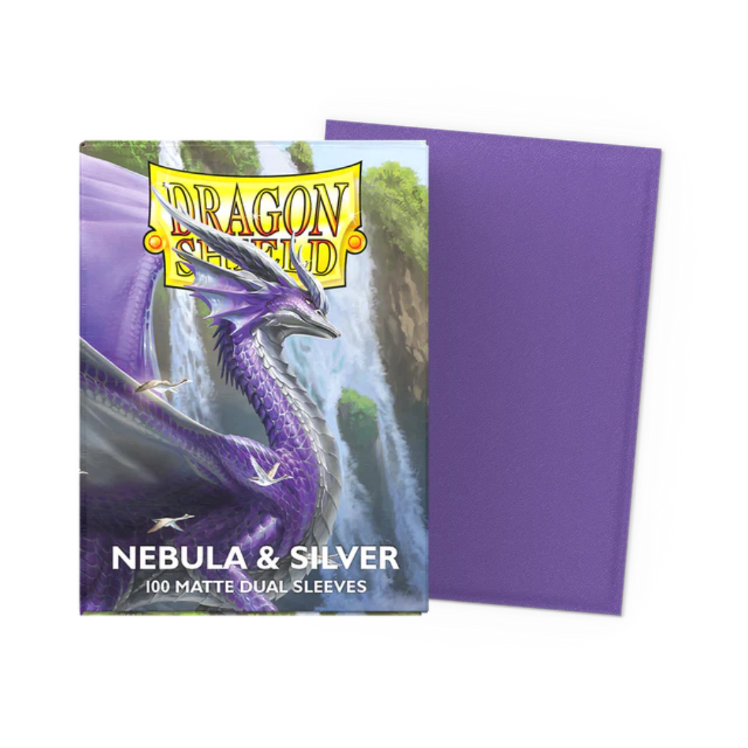 Nebula & Silver - Matte Dual Sleeves - DragonShield