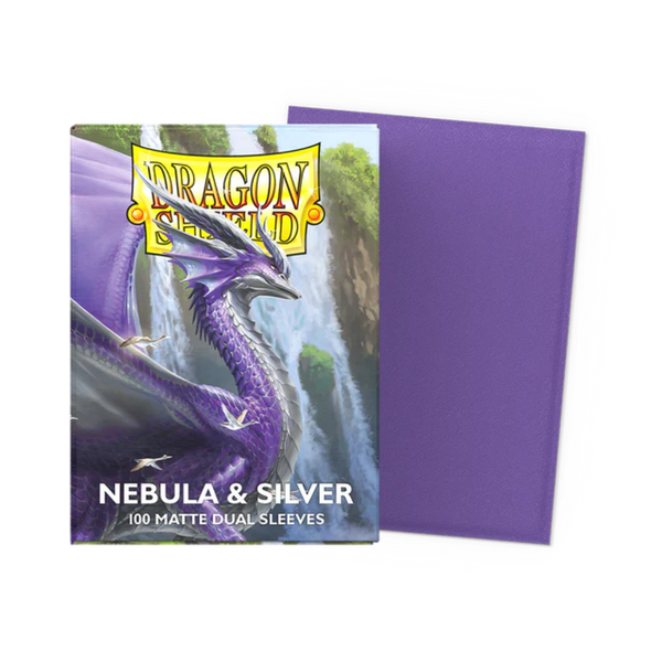 Nebula & Silver - Matte Dual Sleeves - DragonShield
