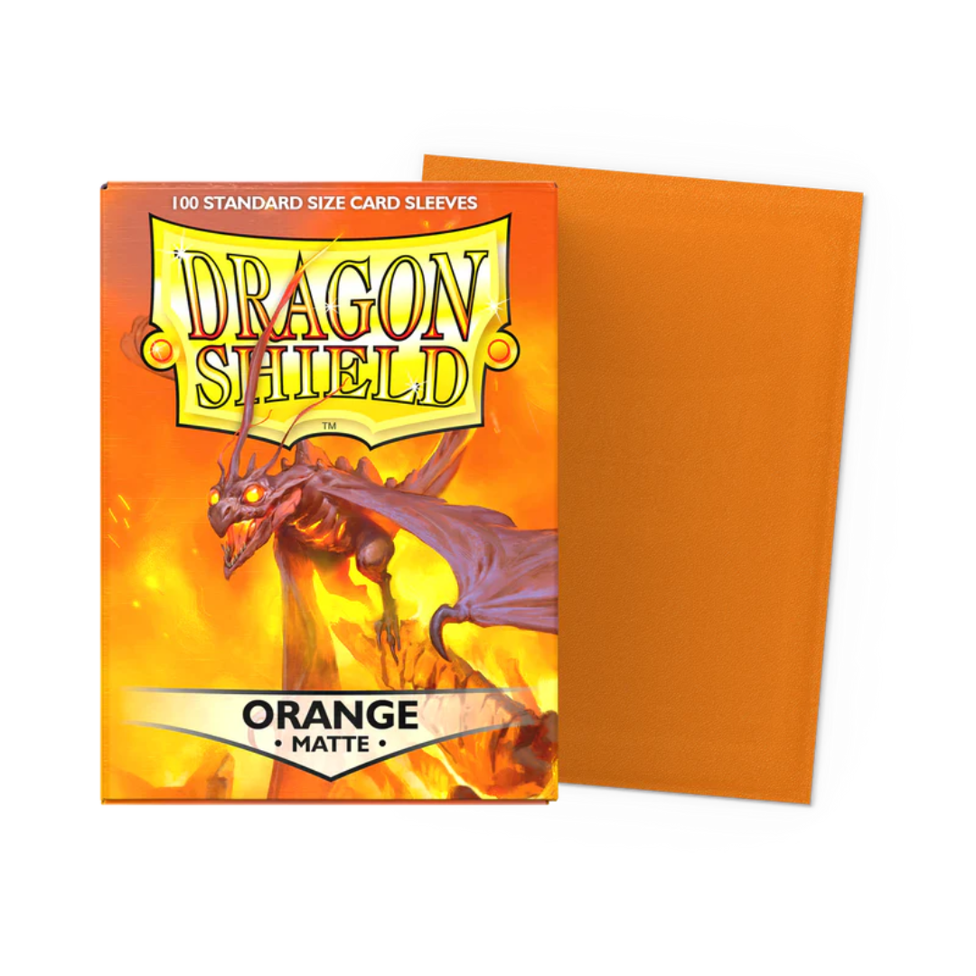 Orange - Matte Sleeves - DragonShield
