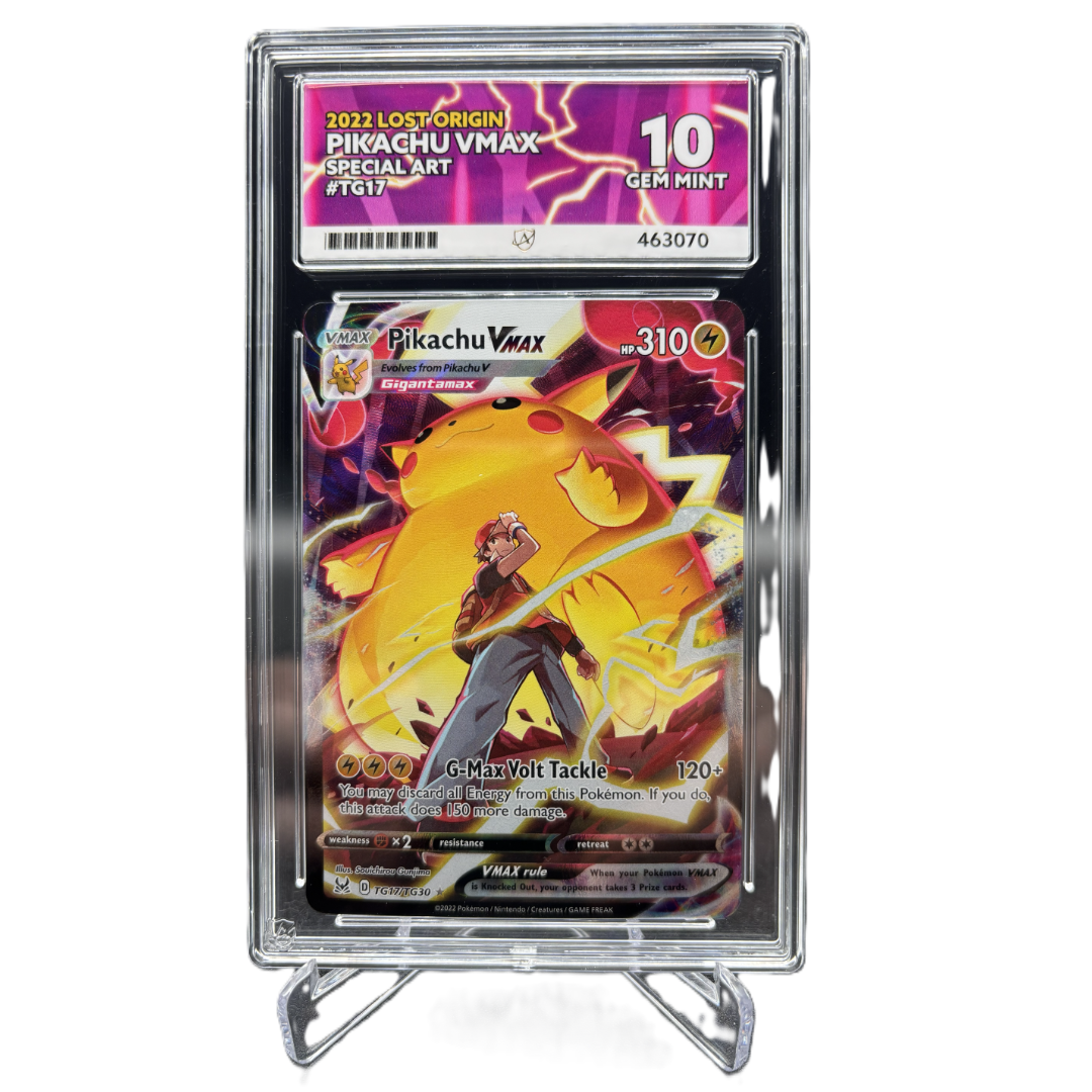 Pikachu VMAX (LOR TG17) - EN - ACE - GEM MT 10