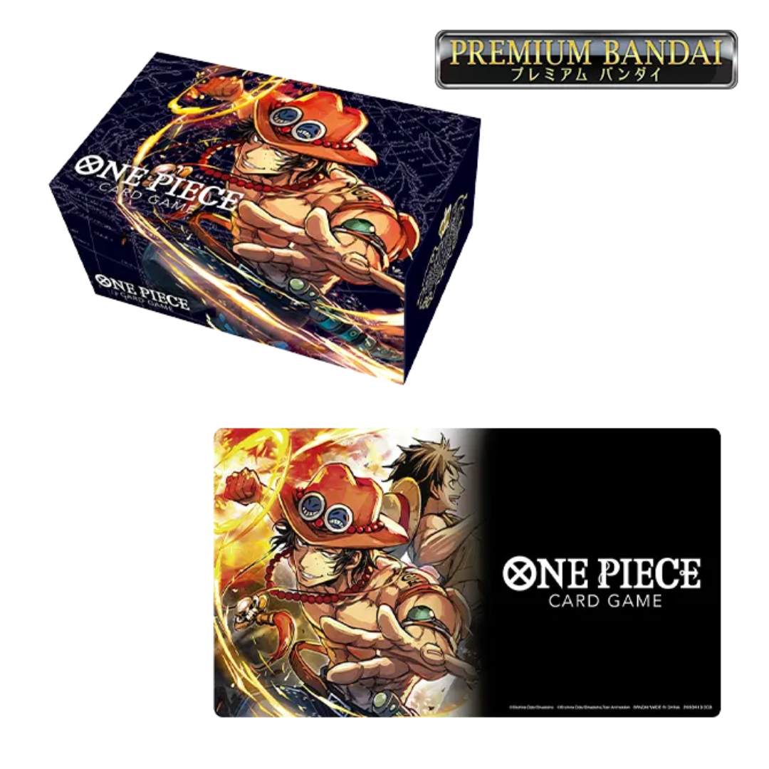 Playmat & Storage Box Set - Portgas.D.Ace - One Piece (EN)