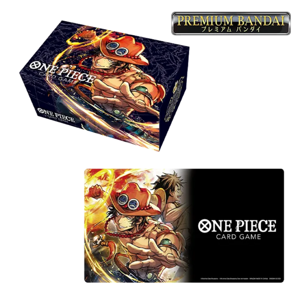 Playmat & Storage Box Set - Portgas.D.Ace - One Piece (EN)