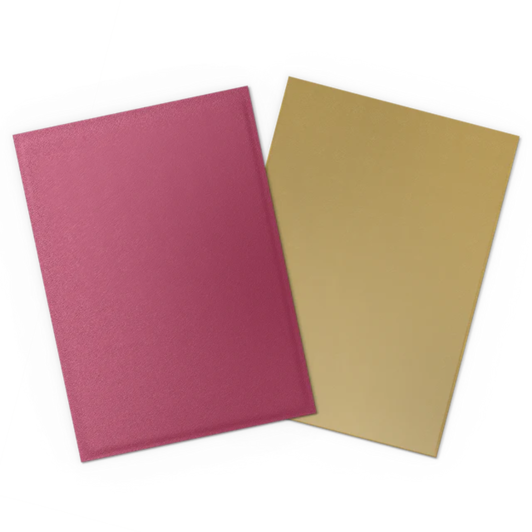 Pomegranate & Gold - Matte Dual Sleeves - DragonShield