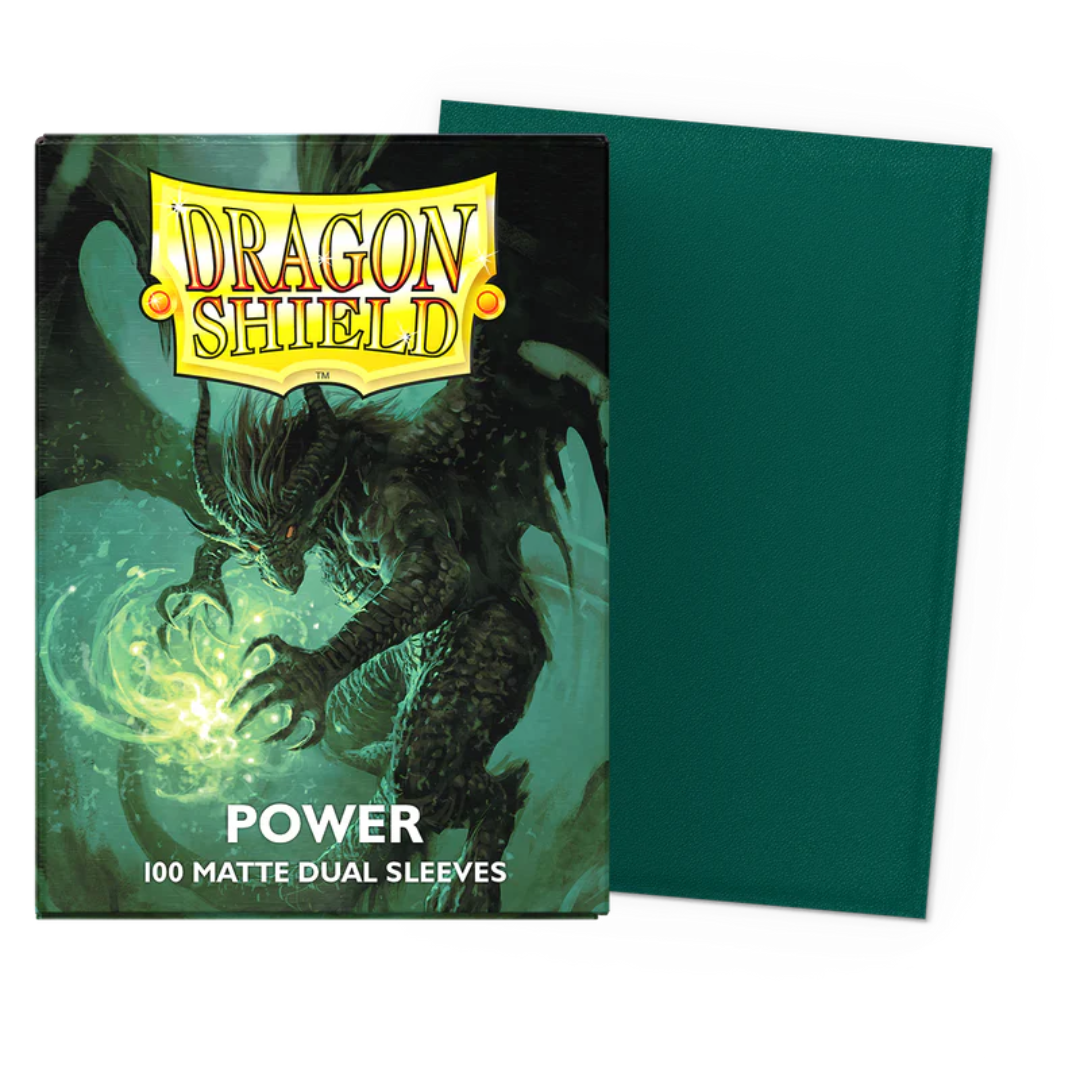 Power - Matte Dual Sleeves - DragonShield