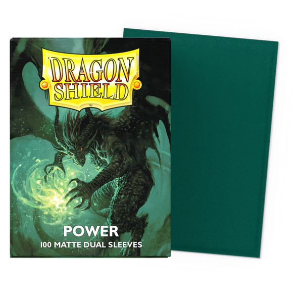 Power - Matte Dual Sleeves - DragonShield