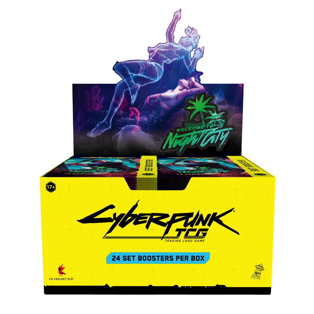 Welcome to Night City - Retail Booster Display Box - Cyberpunk TCG (EN)