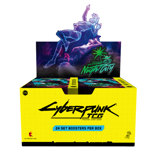 Welcome to Night City - Retail Booster Display Box - Cyberpunk TCG (EN)