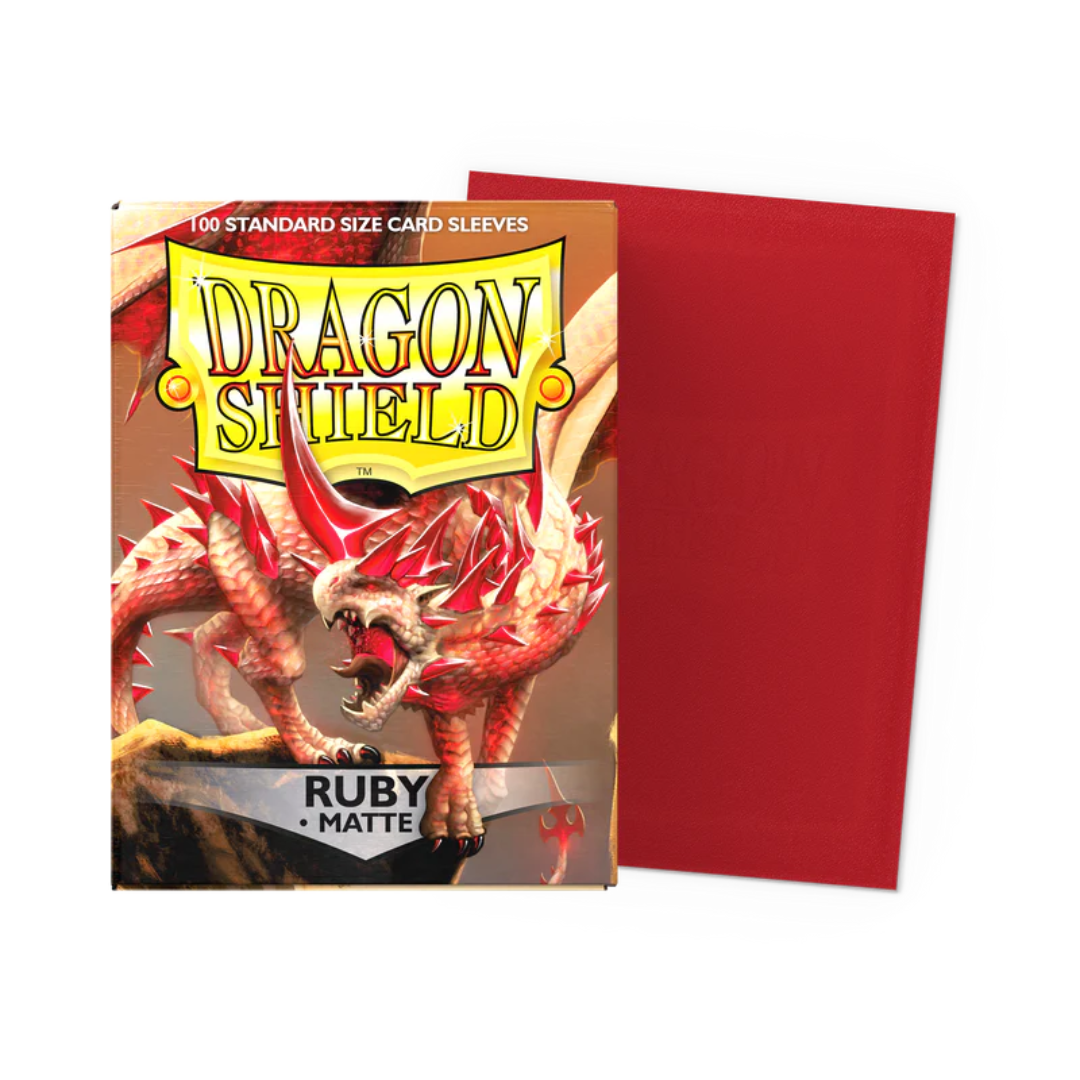 Ruby - Matte Sleeves - DragonShield
