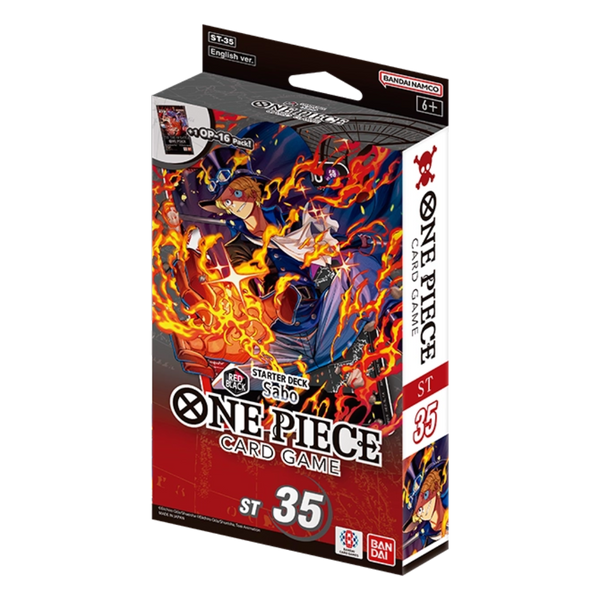 Sabo RED/BLACK - Starter Deck - [ST-35] - One Piece (EN)