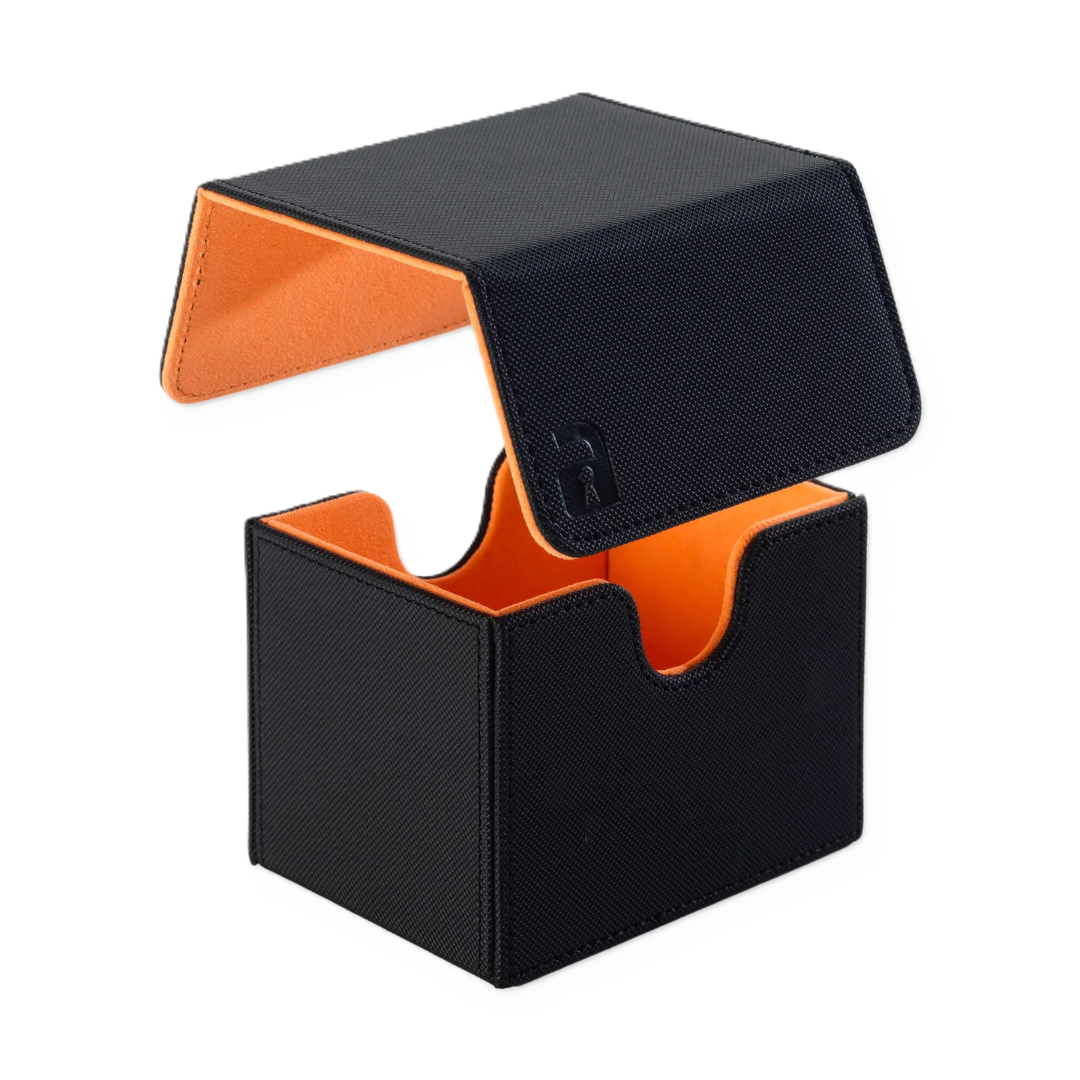 Sideloading Deck Box 100+ - Black/Orange