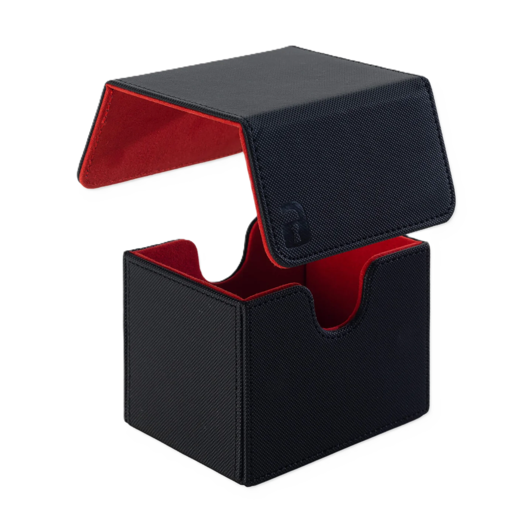Sideloading Deck Box 100+ - Black/Red
