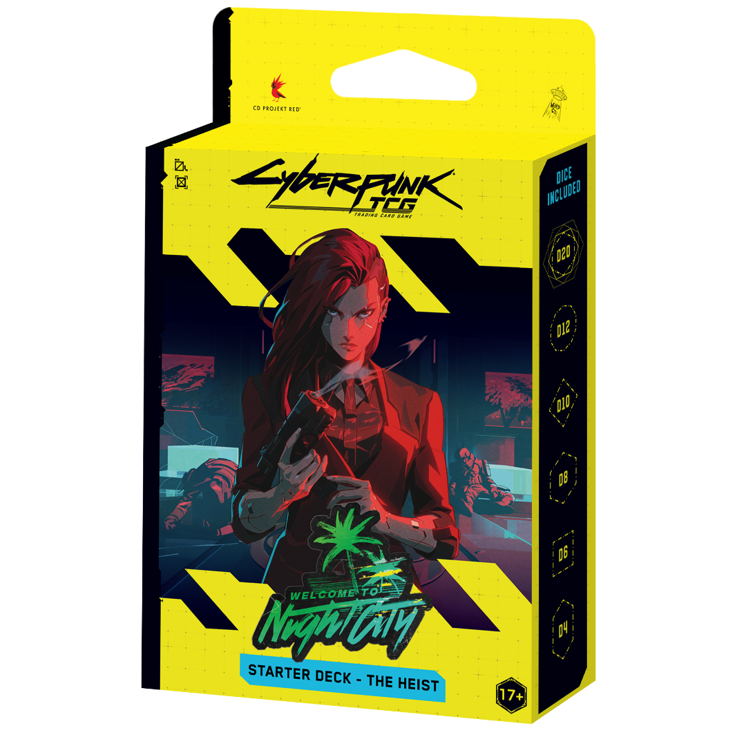 The Heist - Retail Starter Deck - Cyberpunk TCG (EN)