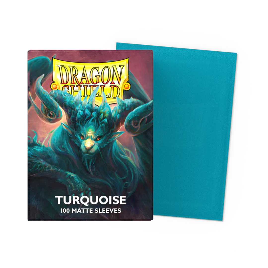 Turquoise - Matte Sleeves - DragonShield