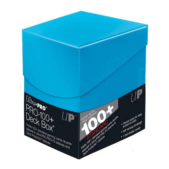 ECLIPSE® PRO 100+ Deck Box - Clear Blue