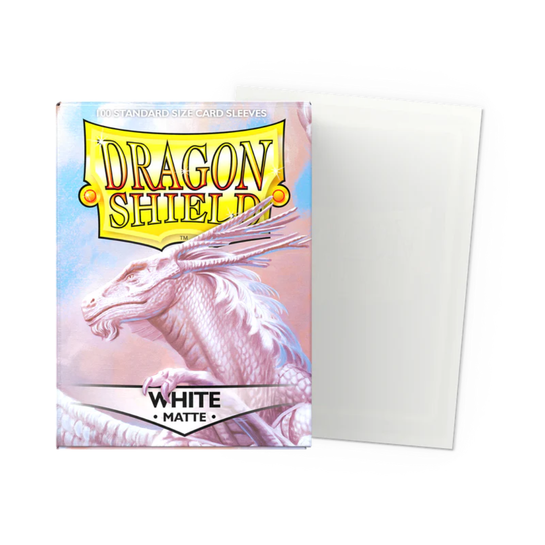 White - Matte Sleeves - DragonShield