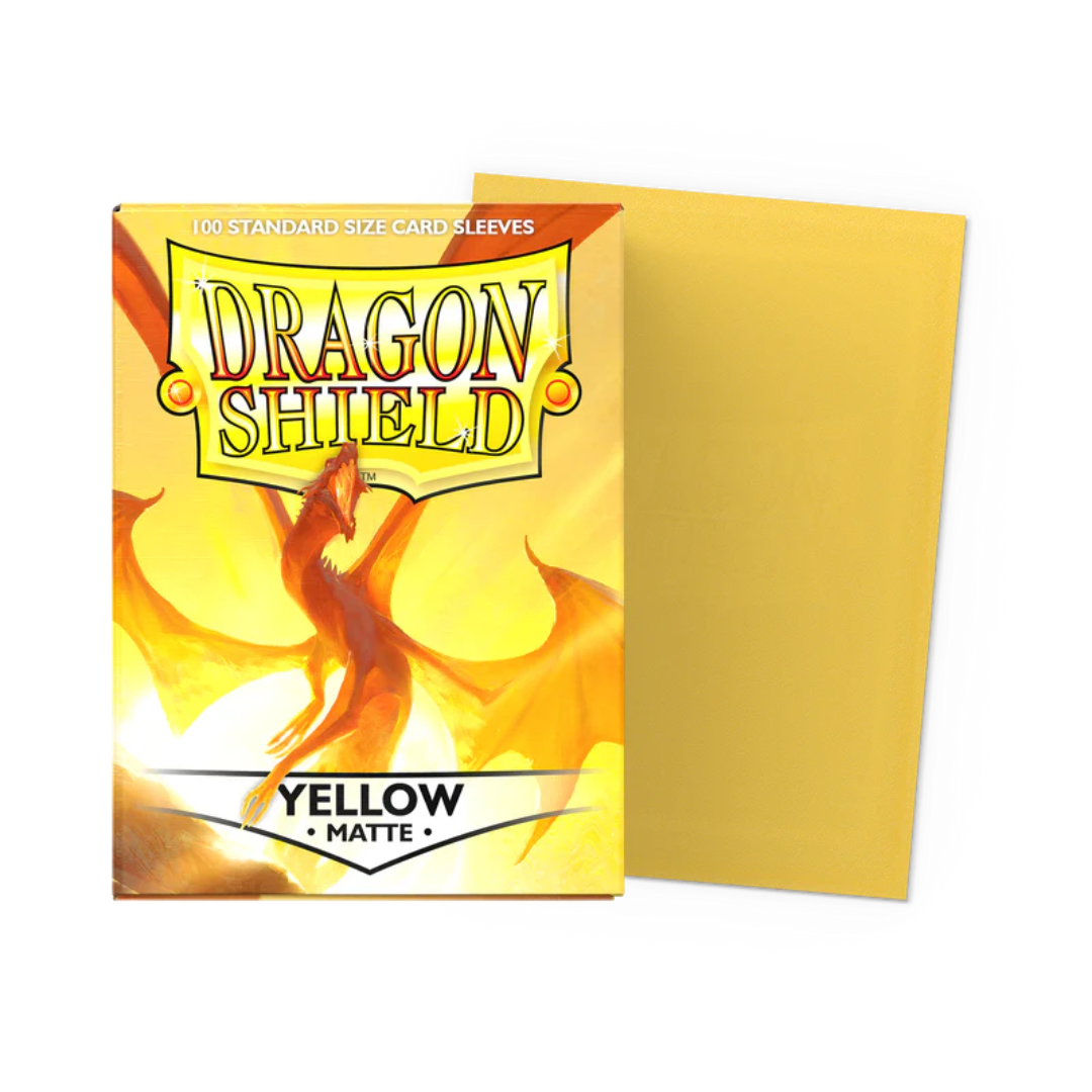 Yellow - Matte Sleeves - DragonShield