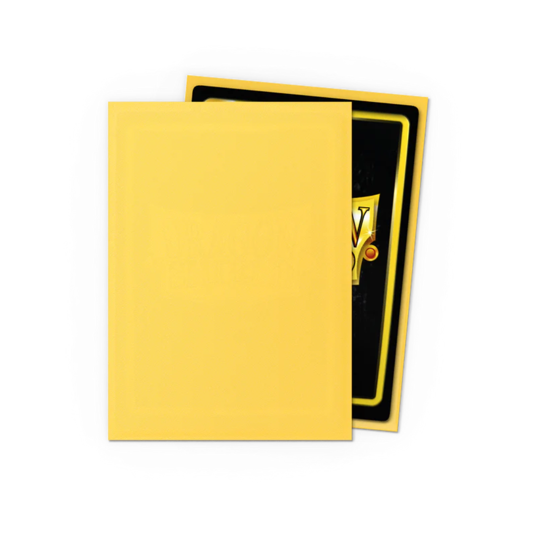 Yellow - Matte Sleeves - DragonShield